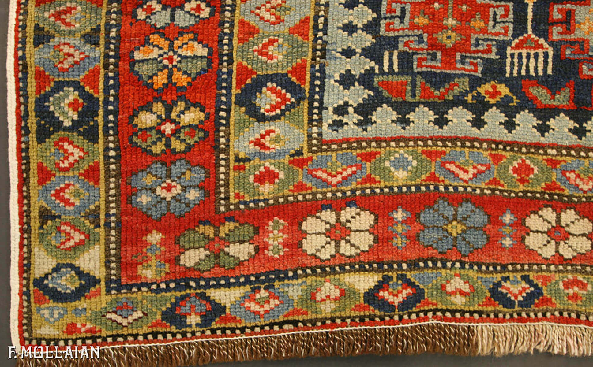 Teppich Kaukasischer Antiker Shirvan Chichi n°:13637526